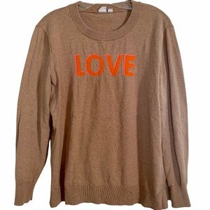 Gap Love Crew Neck Sweater L